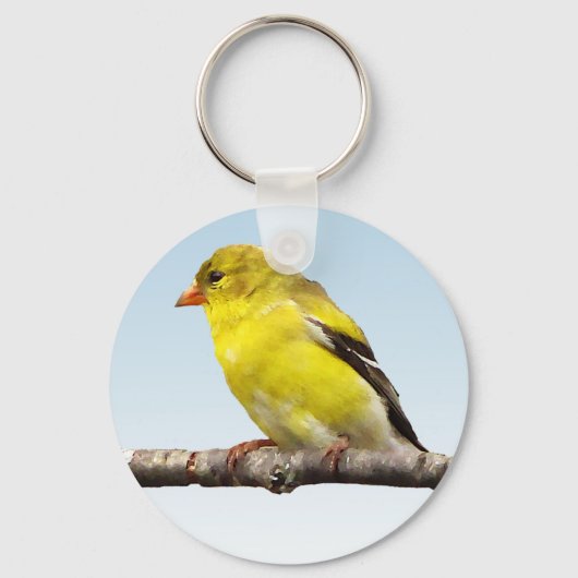 Goldfinch Sleutelhanger (Voorkant)