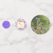 Goldfinch Spring Garden Wedding Confetti (Voorkanten)