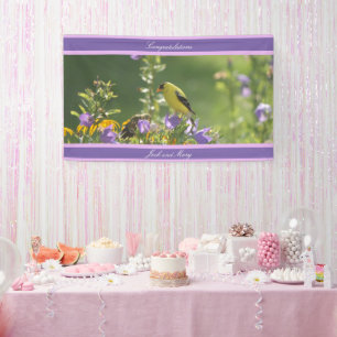 Goldfinch Spring Garden Wedding Spandoek