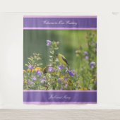 Goldfinch Spring Garden Wedding Wandkleed (Voorkant)