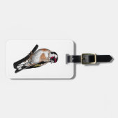 Goldfinch tekening bagagelabel (Voorkant horizontaal)