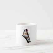 Goldfinch tekening espresso kop (Voorkant)