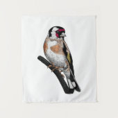 Goldfinch tekening wandkleed (Voorkant)