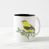 Goldfinch Two-Tone Mok (Voorkant rechts)