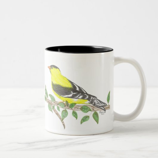 Goldfinch Two-Tone Mok (Rechts)