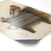 Goldfinch van Carel Fabritius Foto Afdruk (Hoek)