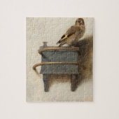 Goldfinch van Carel Fabritius Legpuzzel (Verticaal)