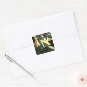 Goldfinch Vierkante Sticker (Envelop)