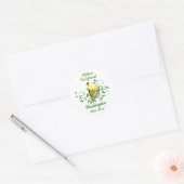 Goldfinch Washington State Bird Ronde Sticker (Envelop)