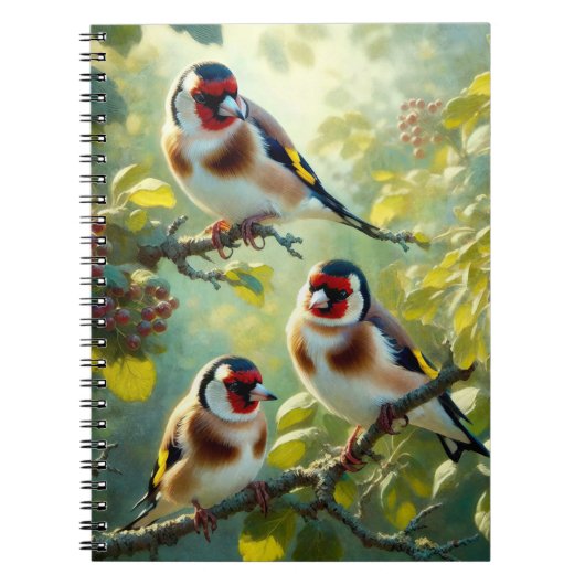 Goldfinches Notitieboek (Voorkant)