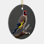 Goldfinevogel Keramisch Ornament (Rechts)