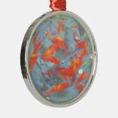 Goldfish 2010 2 metalen ornament (Rechts)