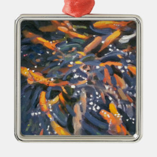 Goldfish 2010 metalen ornament