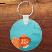 GOLDFISH A SWIMMING SLEUTELHANGER (Voorkant)