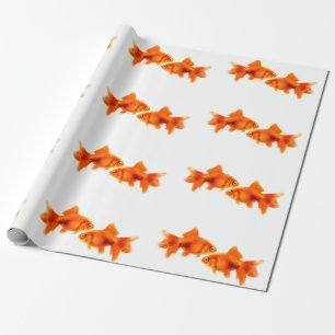 Goldfish afbeelding for Wrapping Paper Cadeaupapier