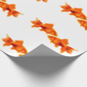 Goldfish afbeelding for Wrapping Paper Cadeaupapier (Hoek)