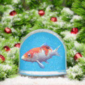 Goldfish and Seashells Snow Globe Sneeuwbol (Kerstmis)