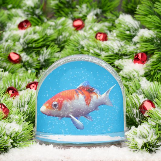 Goldfish and Seashells Snow Globe Sneeuwbol (Kerstmis)
