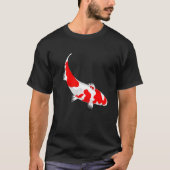 Goldfish Artistic Fish Koi Carp T-shirt (Voorkant)