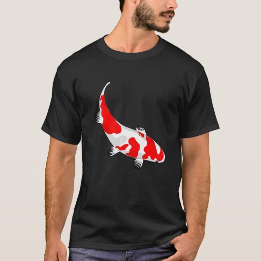 Goldfish Artistic Fish Koi Carp T-shirt (Voorkant)