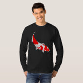 Goldfish Artistic Fish Koi Carp T-shirt (Voorkant volledig)