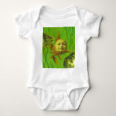 Goldfish Baby Mutant Design Romper (Voorkant)