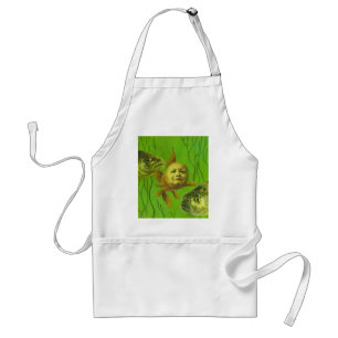 Goldfish Baby Mutant Design Standaard Schort
