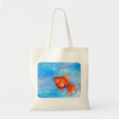 Goldfish Bag Red Goldfish Bag Tote Bag (Voorkant)