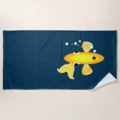 Goldfish Beach Towel Strandlaken (Voorkant)