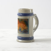 Goldfish! Beer Stein. Bierpul (Voorkant rechts)