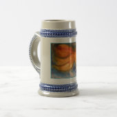 Goldfish! Beer Stein. Bierpul (Voorkant links)