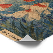 Goldfish Beneath the Cherry Blossoms Poster (Hoek)