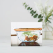 Goldfish bowl briefkaart (Staand voorkant)