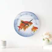 Goldfish bowl klok, wou je hier versie zijn grote klok (Huis)