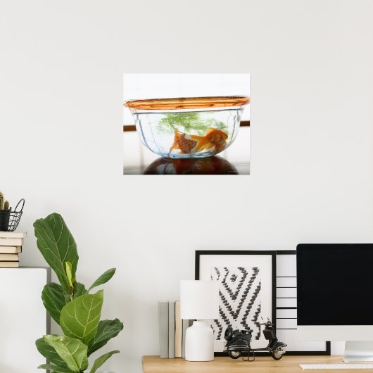 Goldfish bowl poster (Thuiskantoor)