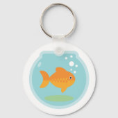 Goldfish Bowl Sleutelhanger (Voorkant)