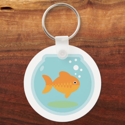 Goldfish Bowl Sleutelhanger (Voorkant)