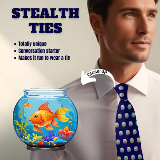 Goldfish Bowl Stealth Stropdas