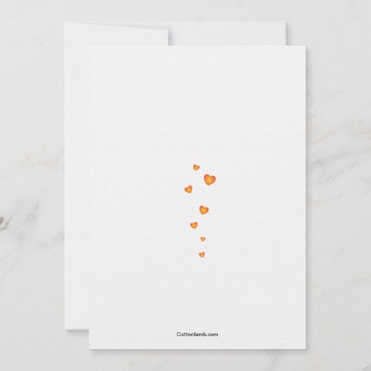 Goldfish Bowl Wedding Rehearsal Dinner Invitation Kaart (Achterkant)