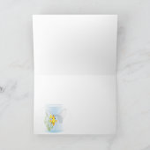 Goldfish Bowl Wenskaart Bedankkaart (Binnen)