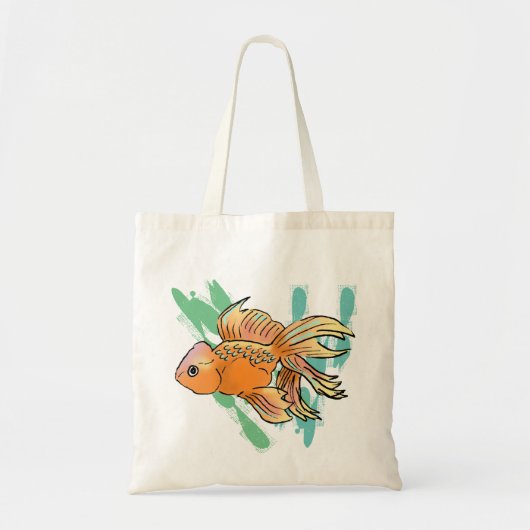 Goldfish canvas tas (Voorkant)