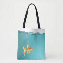 Goldfish Canvas tas All-over Print