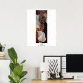 Goldfish door Gustav Klimt Poster (Thuiskantoor)