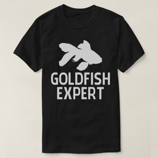 Goldfish Expert T-shirt (Design voorkant)
