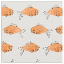 Goldfish Fabric Stof