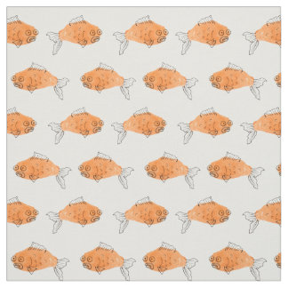 Goldfish Fabric Stof