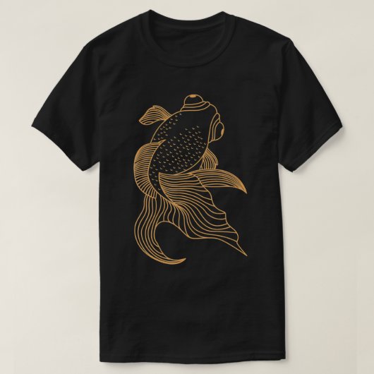 Goldfish Freshwater Fish Aquarist Hobby Aquarium F T-shirt (Design voorkant)