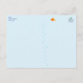 Goldfish Hartelijk dank, Briefkaart (Achterkant)