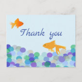 Goldfish Hartelijk dank, Briefkaart (Voorkant)