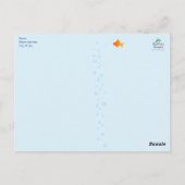 Goldfish Hartelijk dank, Briefkaart (Achterkant)